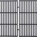 Leship 17.5 inch Grill Grates Replace for Weber 7638,Weber Spirit I & II 300 Series Spirit E/S310 E/S315 320 330 SP320 700 Genesis 10003500 Gold Silver Platinum B/C Gas Grill (17.5" x 11.9"Each)