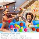 Reusable Water Balls, Soft PP Cotton Material, Water Toys for Kids and Adults Boys and Girls,Water Toys for Beach Pool Summer Fun Party