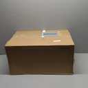 Furnulem Tall 5 Drawers Dresser, Vertical Storage Tower Fabric Dresser for Bedroom, Hallway, Entryway, Nursery, Closet Organizer, Nightstand Bedside Table Furniture, Sturdy Steel Frame, Wood Top (Rustic Brown)