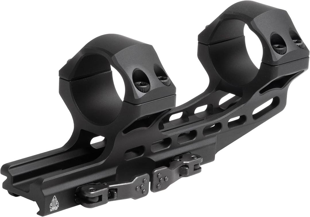 UTG ACCU-SYNC QR 30mm, High Pro, 50mm Offset Scope Mount Black