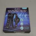 2-in-1 Dog Shock Collar & Dog Bark Collar - Smart Anti Barking Dog Training Collar with 5 Adjustable Sensitivity & 3300FT Remote for All Breeds IP67 Waterproof E-Collar (Black)