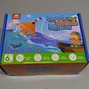 Coogam Montessori Toys for 1 2 3 Year Old, Cloth Fishing Game for Toddlers Gift, Color Sorting & Shape Learning Toys 6-12-18 Months, Toy for 1 Year Old Baby Birthday