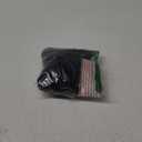 Blooming Jelly Women High Waisted Bikini Sets Tummy Control Swimsuits Color Block Two Piece Drawstring Bathing Suit (X-Large, Black)