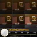 Book Neon Sign for Bedroom Holy Bible Led Neon Light Sign Room Decor for Comfort and Soothing, USB Powered,14.6x11.8 Inch