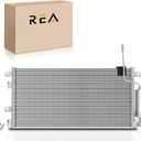 Air Conditioning A/C Condenser Compatible with Ford Focus 2008 2009 2010 2011, 2.0L 2.5L, Manual Transmission 3674, 8S4Z19712BA, YJ546, AS4Z19712B