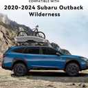 2 x 300Lbs Lockable Roof Rack Cross Bars Compatible with Subaru Outback Wilderness 2022-2026, Heavy Duty Aluminum Anti-Corrosion Cross Bar Fit Luggage Luggage Kayaks Bicycles Snowboard
