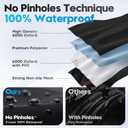 Floor Dog Hammock for Truck with Flip Up Seats, Crossbar Design Seat Cover for Back Seat Crew Cab, F150 Truck Pet Cover Back Seat (Dog Leash Included)