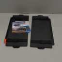 Veharvim Sun Visor Extender for Car (Polarized, UV400, PC Lens, 2 Side Sunshade), Car Visor Extender Sun Blocker, Visor Extender Attachment, Anti-Glare for Safe Driving (1 Pack, Black)