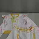 Girls 3PCS Fashion Stage Costume Outfits, 4-12 Years (8-9 Years, White)