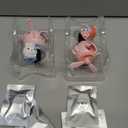 2 Pieces Car Air Fresheners, Cute Rabbit and Cat Pilot Car Diffuser, Propeller Air Outlet Vent Fresheners, Suitable for Automotive Interior Decoration (Cat+Rabbit)