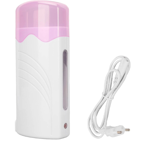 Roll on Wax Warmer for Hair Removal, Cartridge Depilatory Wax Heater for Hair, Leg, Face, Armpit, Bikini, Portable Wax Roller for Men Women for Travel Home, 110V