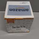 Clear Glass Pot Set for Cooking On Stove - 1.9l/67 Fl Oz Glass Cookware Simmer Pot for Safe for Pasta Noodle, Soup, Milk