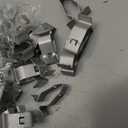 30Pcs Front Seat Back Panel Spring Buckle Clips Trim Metal 22mm Compatible with Audi A3 Cabriolet A4 A5 A6 GA Q3 Q5 Q7 Bentley New Continental GT 3S Volkswagen Golf Jetta Replace# 8Z0867276