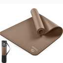Gruper Yoga Mat Non Slip NBR Extra Thick Yoga Mat, 72"L x 32"/24"W x 0.6"/0.4"TH (185cm x 80cm/61cm x 15mm/10mm), Anti-Tear Exercise Mat with Carrying Strap and Bag, Workout Mats for Yoga, Pilates