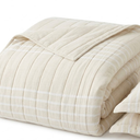 Cream Queen Size Quilt Bedding Set, Reversible Lightweight Bed Spreads Oversized Queen Quilt with Pillow Covers