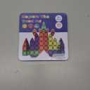 PicassoTiles magnetic tile set (PT60) includes 60 classic pieces for building bright 2D and 3D structures. This magnetic tile building set encourages creativity, color and shape recognition, and early STEM skills through open-ended, screen-free play.