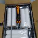 12 Pcs 6 Inch Paint Roller Kit with High-Density Foam Paint Roller, Paint Tray with Liner, Mini Roller for Painting Wall, Door, Cabinet