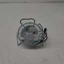 GPX Mini 4" USB Personal Fan, Compatible with Computers, Laptops, Portable Chargers, Blue (AU25BU)
