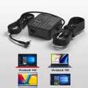 90W Laptop Charger Compatible with Asus Vivobook14X 15X 16X 17X D1603Q Y1603C K1703Z M1703Q M1603Q, Compatible with Asus Monitor Power Cord Rog Strix PG279Q PG279 PG279QZ XG27UQ AC Adapter Power Cord