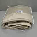 Deep Dream Cat-Scratch Resistant Couch Cover, Waterproof Sofa Cover for 3 Cushion Couch Washable, Pet Friendly Couch Protectors Anti Slip Thickened Sofa Slipcovers for Dogs Pets, 91" x 134", Beige