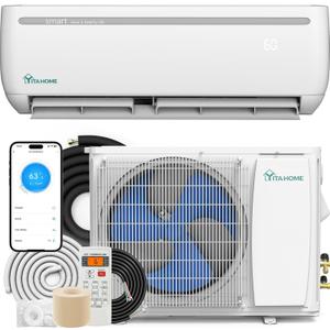 YITAHOME 12000 BTU Mini Split AC/Heating System 220V 17.5 SEER2