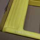 ROBLOCK Pallet Jack Chock Heavy Duty Wheel Chock, Pallet Jack Stopper for Truck 14.2" Length x 11.2" Width x 2" Height (2 Pack,Yellow)