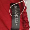 Merokeety red dress for women Small