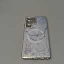 I-MGAE-IN-AR Compact Case for Samsung Galaxy S25 Ultra Butterfly Design,Magnetic Protective Diamond Camera Lens Protection Frame,Cute Soft Shockproof Phone Cases Cover for Women Silver Aesthetic