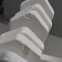 16" Extra Tall Christmas Tree Fence,6PCS Heavy Duty Wooden Baby Gate Around Christmas Tree Gate,Thickened White Picket Fence Barrier for Dogs,Cats&Kids,Tree Fence Border Decoration