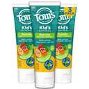Tom's of Maine Kids Natural Toothpaste with Fluoride for Ages 2+, ADA Approved, Outrageous Orange Mango, 5.1 ounces (3 Pack)