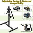 Snowmobile Lever Lift Stand for Snowmobile Support up to 2000 lbs, Universal Fit