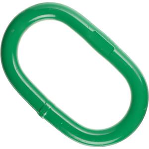 Campbell VO-3 Grade 100 Cam-Alloy Oblong Master Link, Painted Green, 1-1/8" Diameter, 30000 lbs Load Capacity
