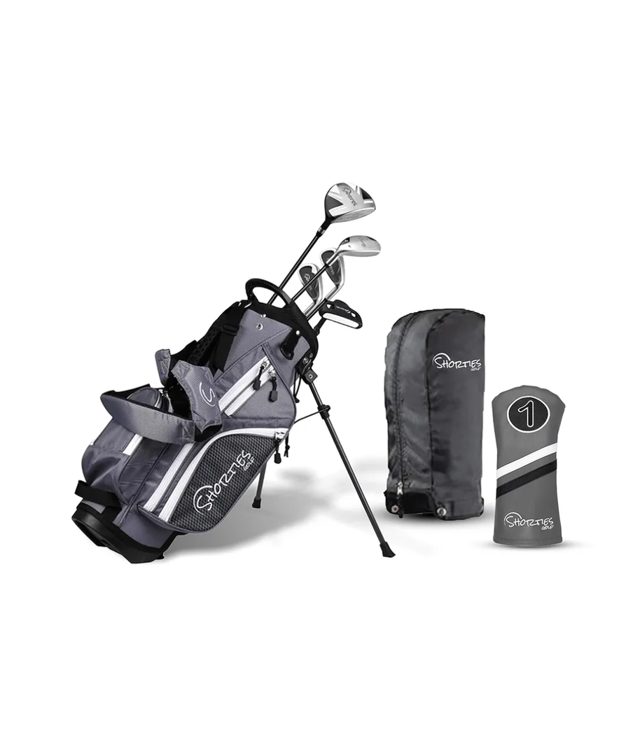 Kids Golf Club Set | Perfect for Toddler Golfers and Kids 34"-51" Tall | EasyCarry Stand Bag | Driver, 7-Iron, Putter, Headcover, and Rain Cover