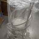 Cape Craftsmen 5 Tier Metal White Distressed Lighthouse Metal Display Unit with Glass Cylinder for Candle