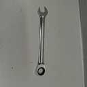 FLZOSPER 19mm Metric Ratchet Wrench,Box End Head 72-Tooth Ratcheting Combination Wrench Spanner