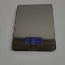 Taylor 11lb Stainless Steel Digital Kitchen Scale, Ultra-Thin, Silver