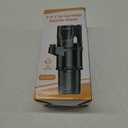2-in-1 Car Cup Holder Expander Adapter SB-2099Plus Dual Cup Holder in Black