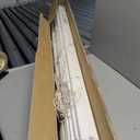 LazBlinds 2" Faux Wood Horizontal Blinds for Window 46 1/4" W x 48" H