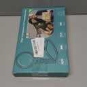 30X 10X Magnifying Glass with Light, Large Hands Free Magnifying Glass for Reading, 3 Color LED Lights Flexible Gooseneck Magnifier for Close Work Reading Books Sewing (4.3in)