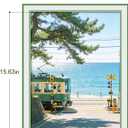 12x16 Green Picture Frame with Dual Mat, 12x16 Frame Matted to 8.5x11/11x14