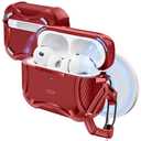 ESR for AirPods Pro 4 Case (2025), Compatible with Airpods Pro 3rd Generation Case (USB-C Cable), Magnetic Lid, MagSafe Ready, Powerful Drop Protection, Cyber Series, Red
