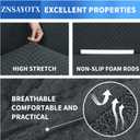 ZNSAYOTX 1 Piece Jacquard Couch Covers for 3 Cushion Couch Living Room High Stretch Sofa Cover Pets Dogs Friendly Anti Slip Thickened Slipcovers Furniture Protector (Sofa, Dark Grey)