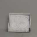 Wrklly Rechargeable Ultrasonic Retainer Cleaner Machine | 50kHz 1.9 inch Ultra-Thin Portable | Night Guard Aligners Jewelry |6pcs Cleaner Tablets Included | Quick & Deep Clean Modes | Oral Dental Care (White)