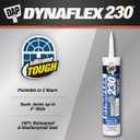 1 Pack Dap 18300 DYNAFLEX 230 Premium Indoor/Outdoor Sealant - White 10.1-oz Cartridge (18275)