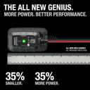 NOCO GENIUS1: 1A 6V/12V Smart Battery Charger Automatic Maintainer, Trickle Charger & Desulfator with Overcharge Protection & Temperature Compensation for Lead-Acid & Lithium Batteries