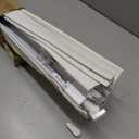LazBlinds No Drill Cordless Roman Shades for Windows, 34" W x 72" H, White