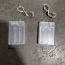 2 Pcs Christmas Balls Garland 6 ft Hanging Ornaments Xmas Balls Decorations with 2 Pcs 10 Feet LED Lights Indoor Outdoor Tree Mantel Wedding Decoration(Colorful)