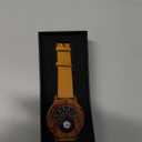 Men's Handmade Wooden Watches Mens Lightweight Analog Quartz Wood Mens Wrist Watch with Compass (273-2)