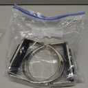 2 Pack Horse Riding Stirrups, Metal Horse Saddle Stirrup with Rubber Pad, Safety Knee Ankle Protection Saddle Pain Stress Relief, Stirrup Irons for Trail Riding Training Beginners