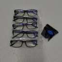 Gaoye Professional Reading Glasses for All Day - Computer Readers with Blue Light Protection - Value Pack, +1.0